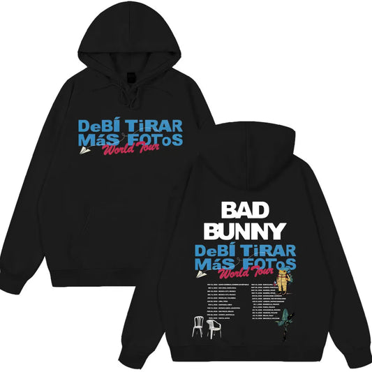 Bad bunny - Debi Tirar más Fotos tour - Hoodie Unisex